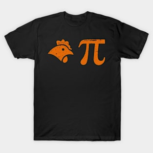 Pi Day Shirt - Chicken Pi Algebra Math Symbol π T-Shirt